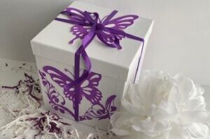 pop out butterfly gift box